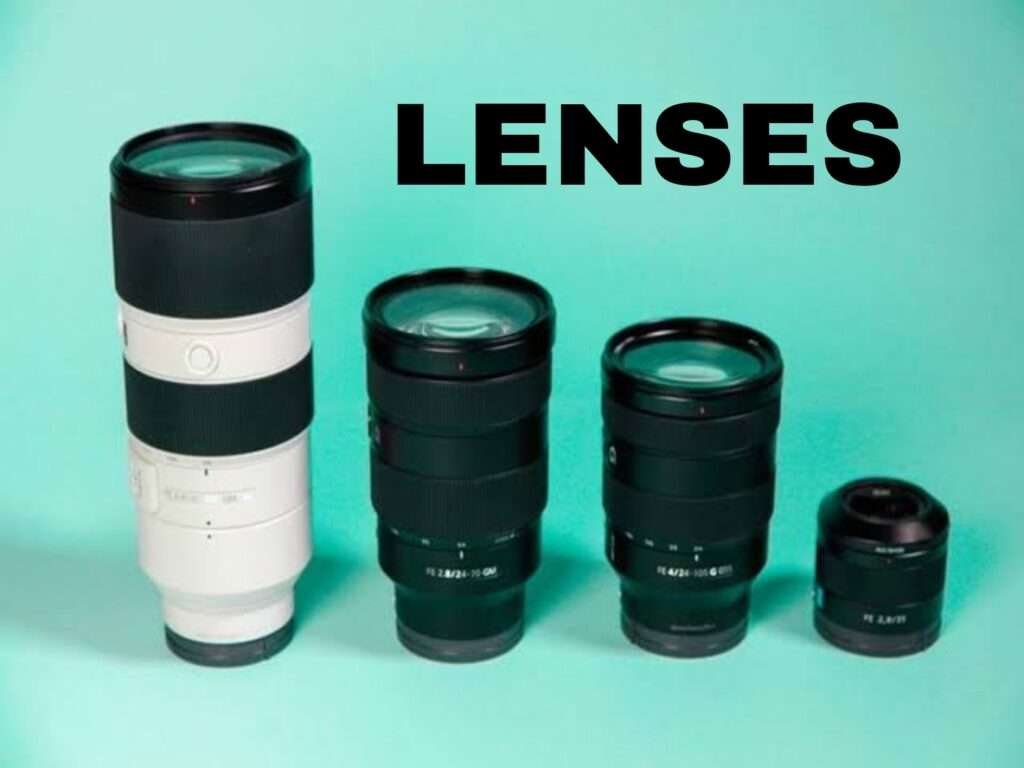 Professional Cameras And Lenses